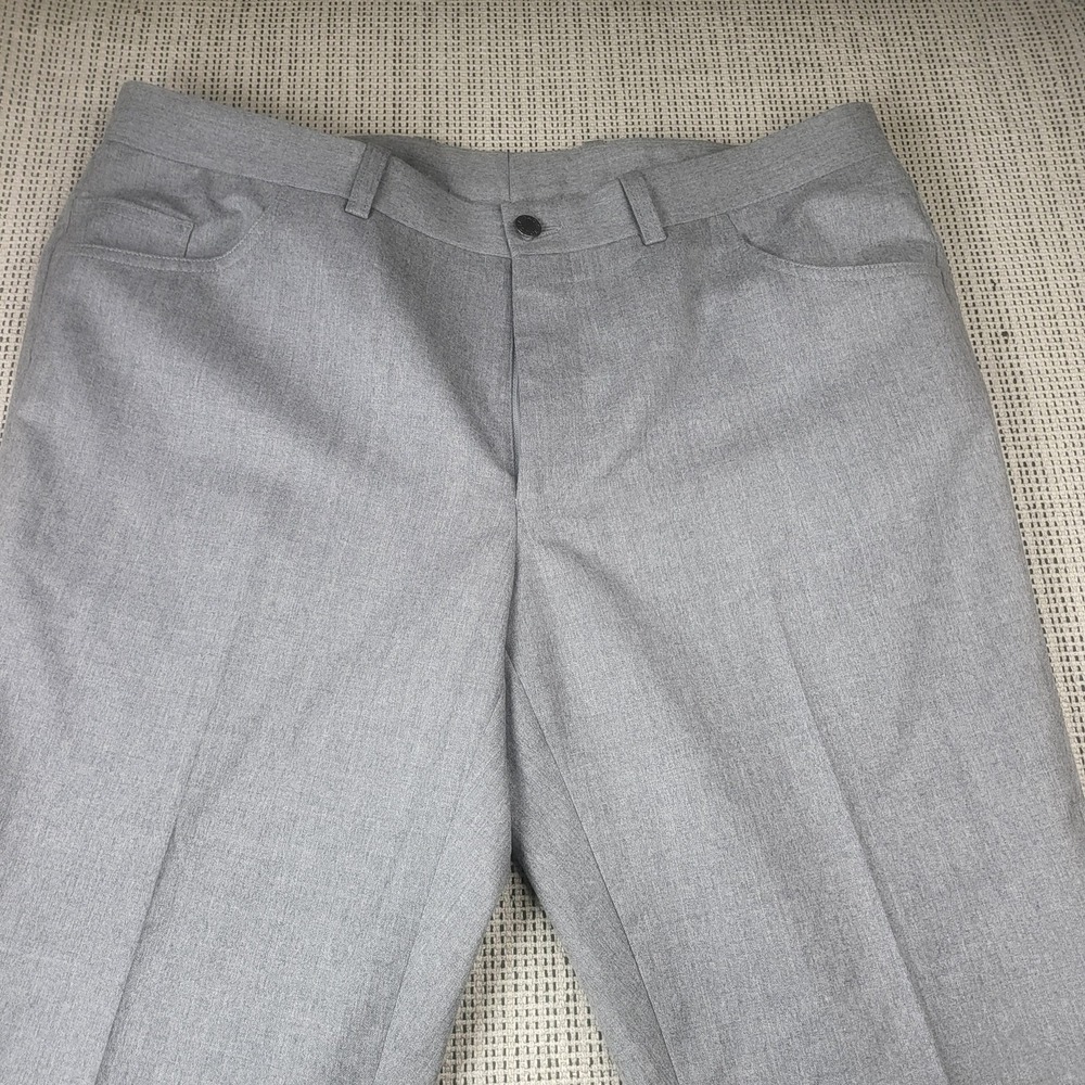 Jack Victor Dress Pants Mens 38x30 Gray Wool Flannel Regular Fit Made In Canada‎